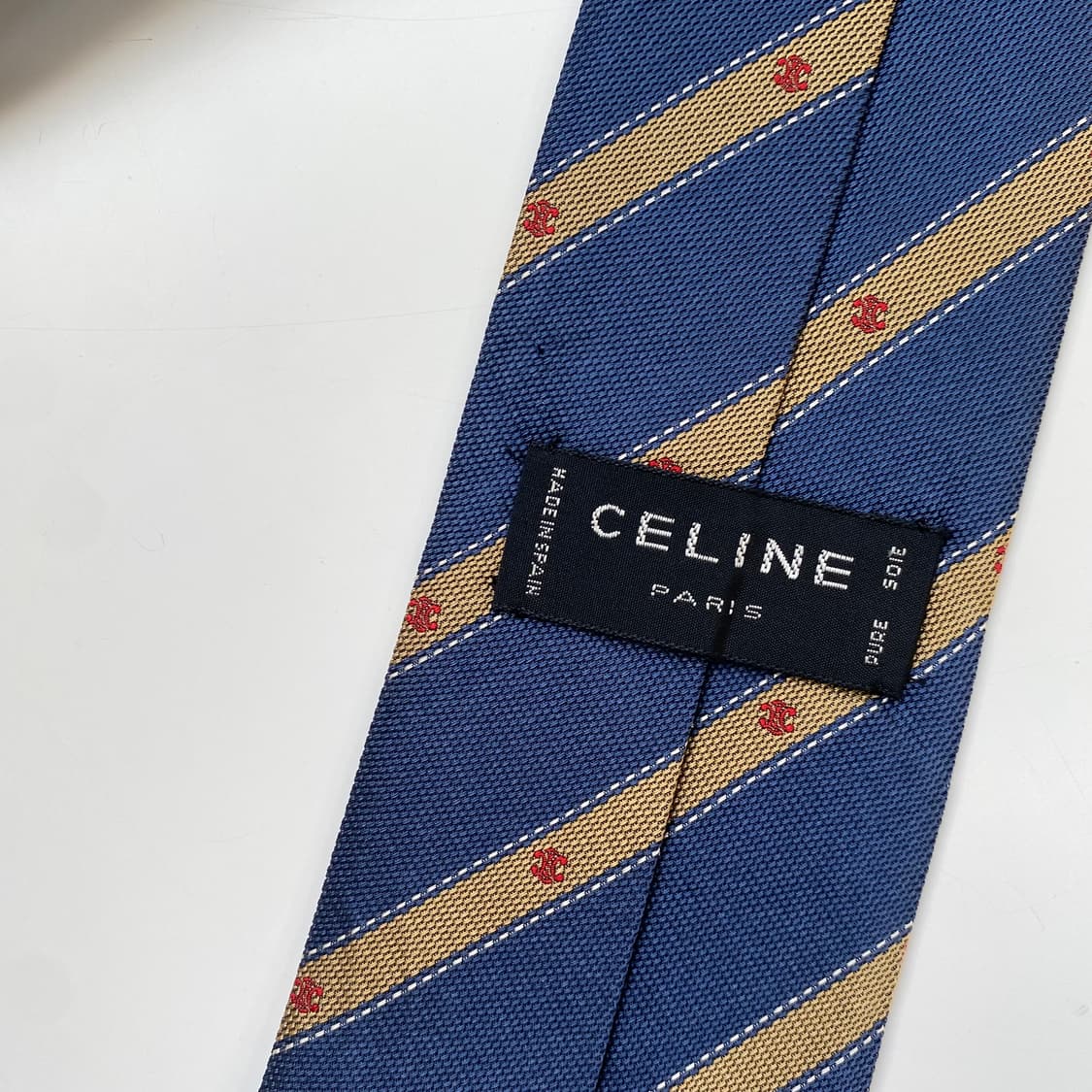 셀린느(celine) 모노그램 정품 명품넥타이 7.8cm 상품이미지7