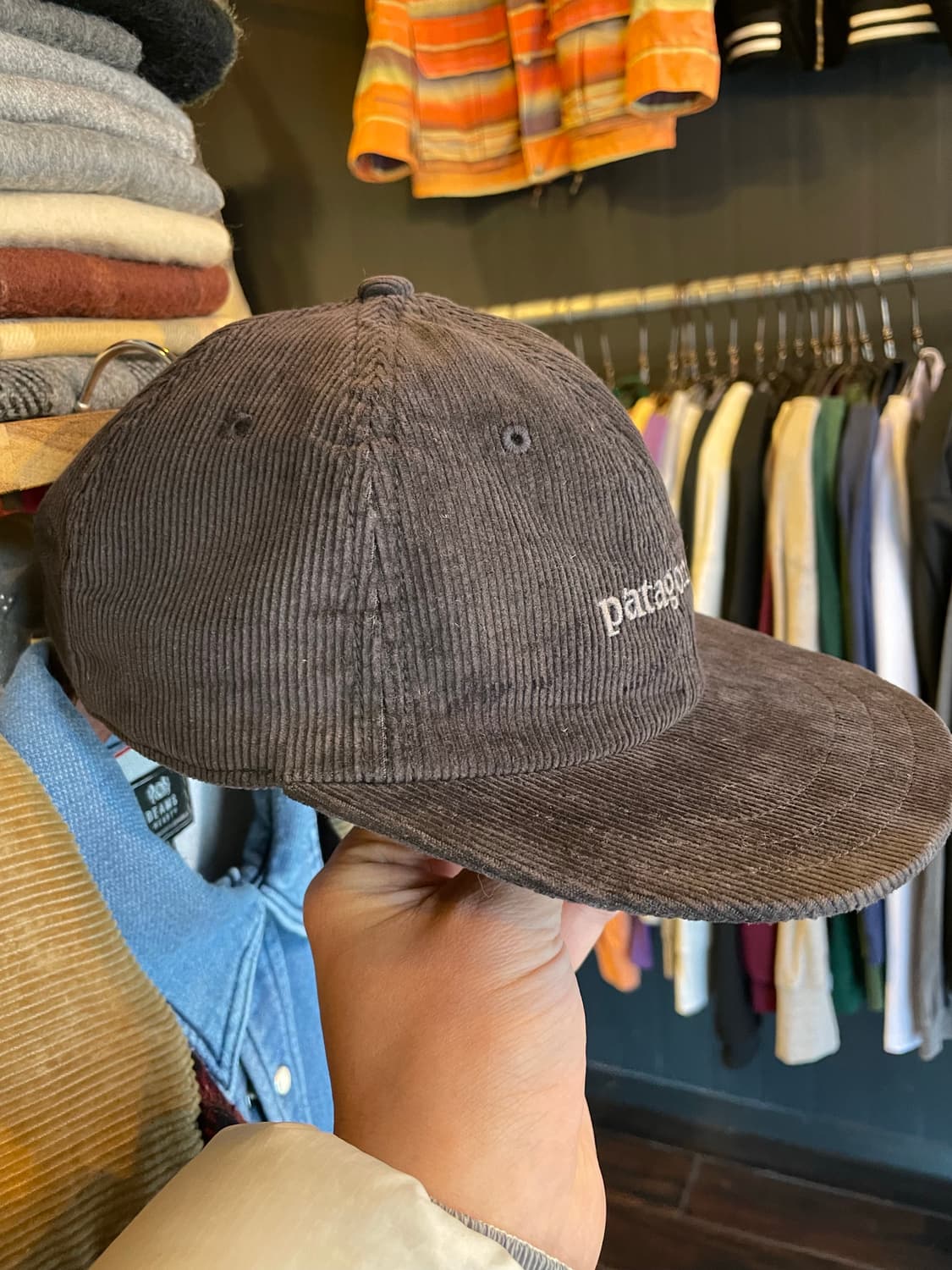 파나고니아 코듀로이 모자 상품이미지2