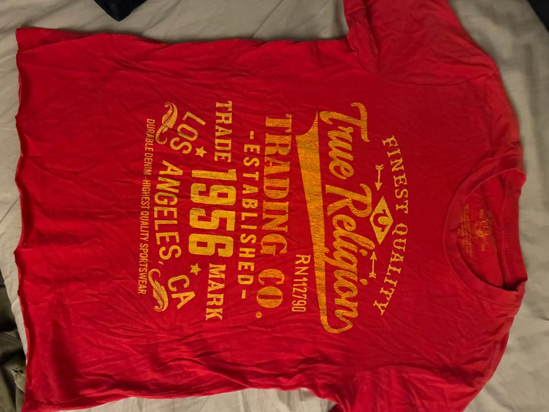 트루릴리전 티셔츠 s 상품이미지1