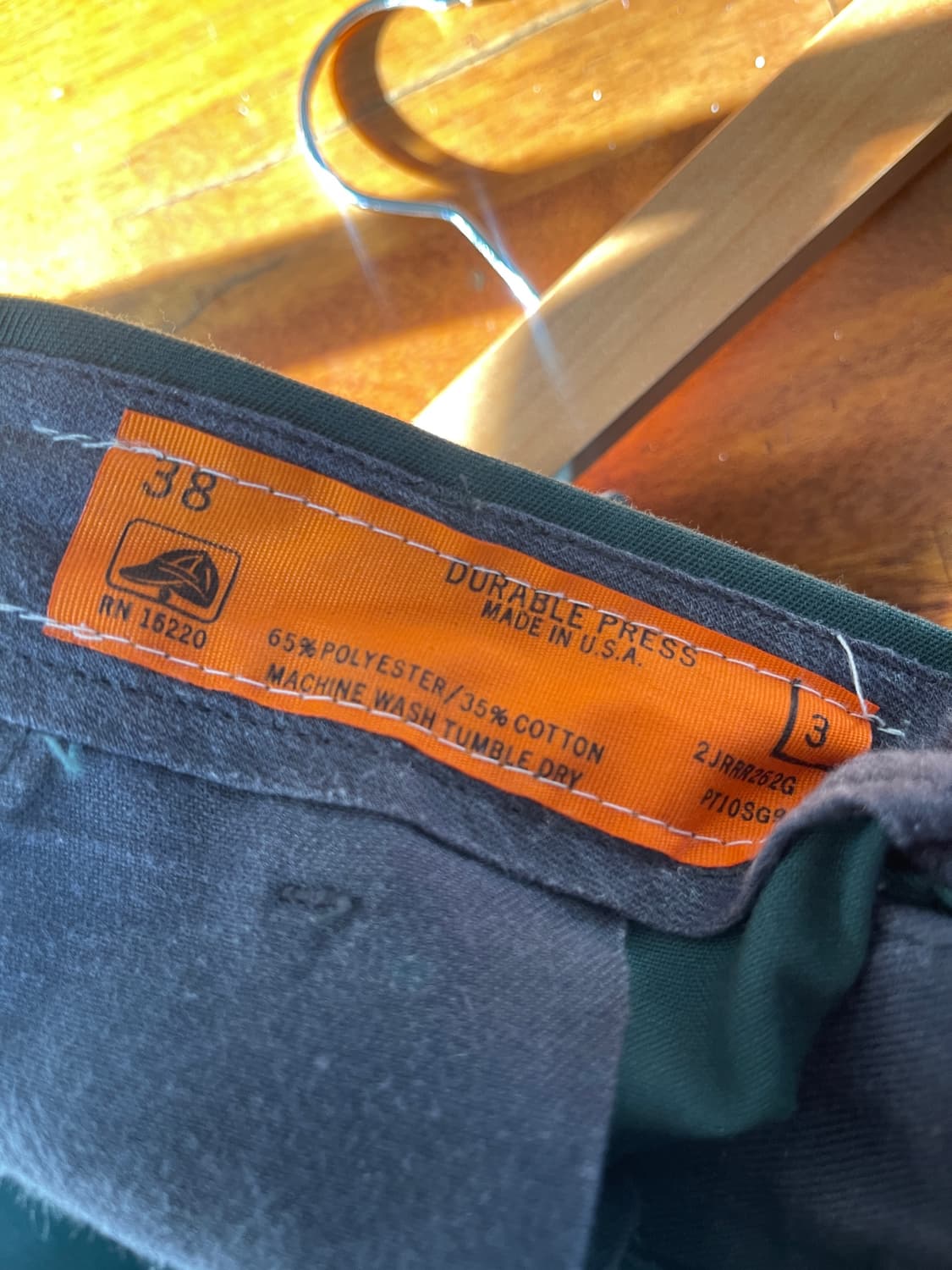 핸드메이드 니들워크 워크 팬츠 38 상품이미지5