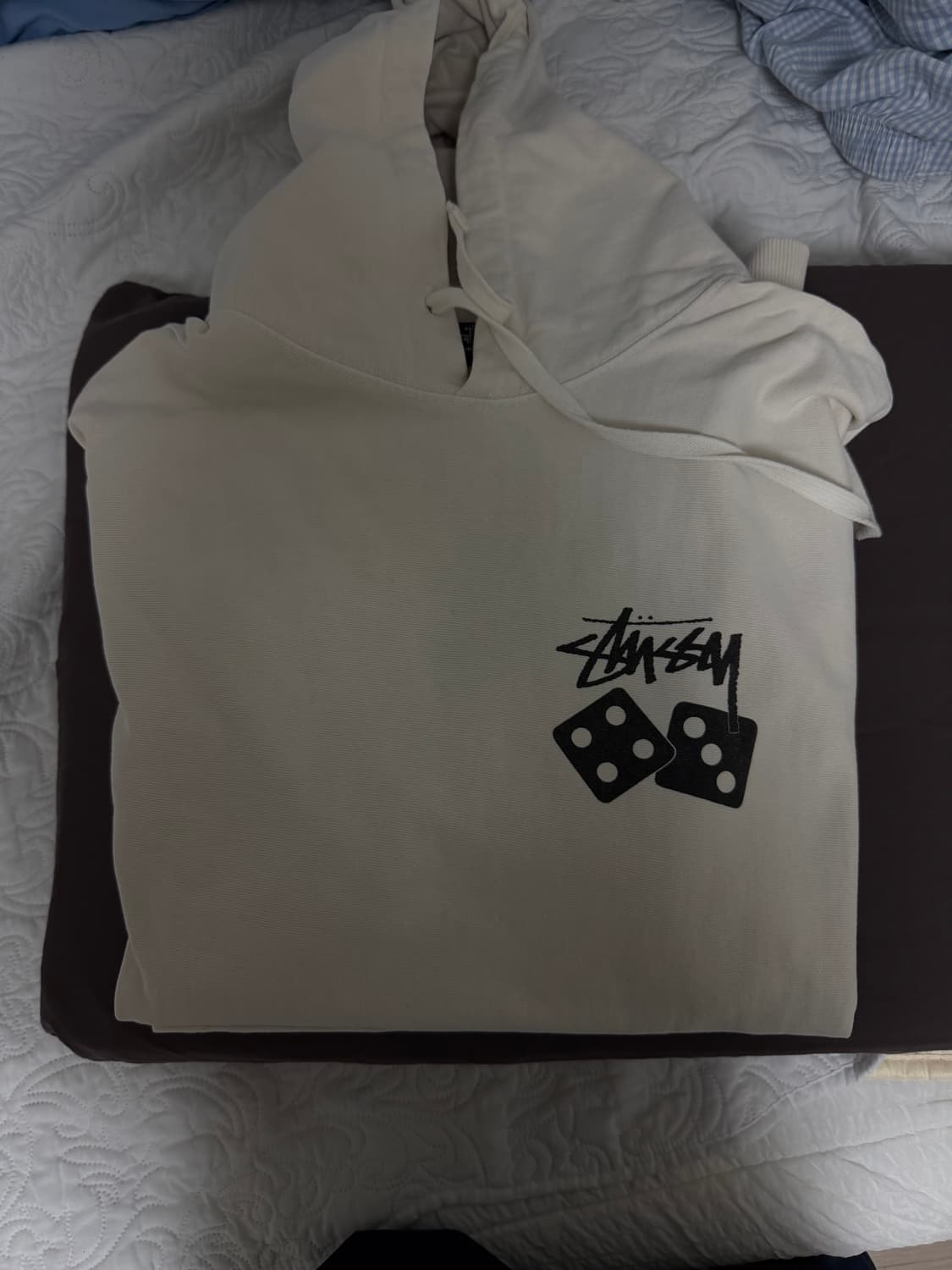 스투시 후드티/ 스투시 다이스 피그먼트 다이드 후드 내추럴 상품이미지3