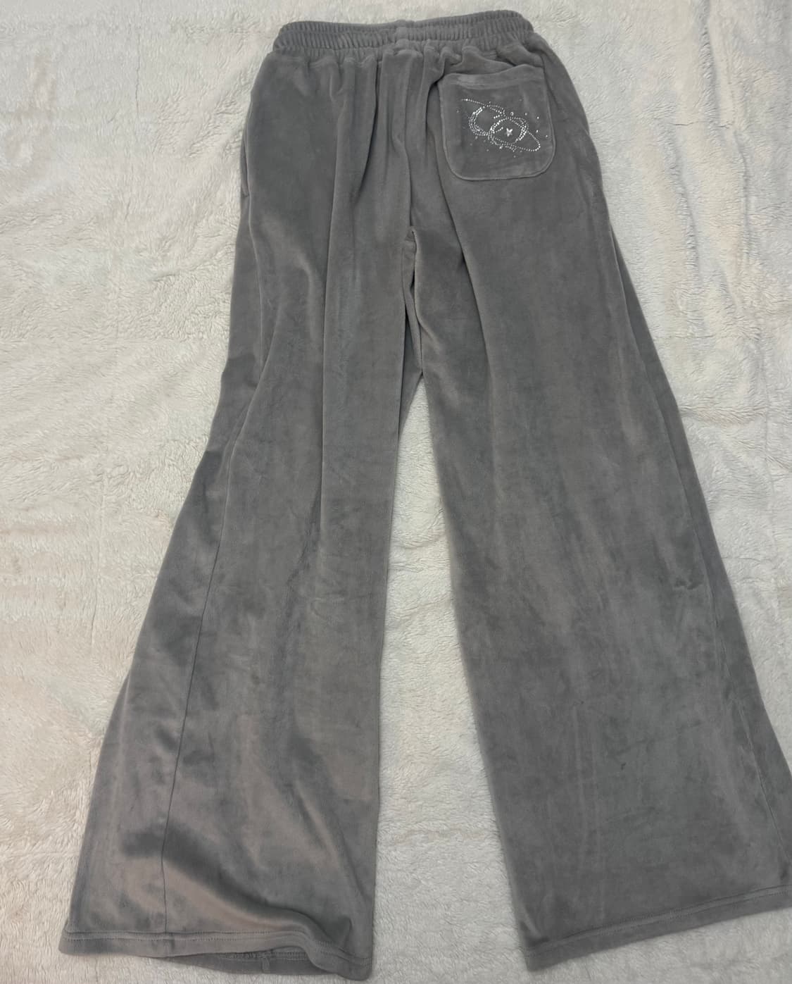 체리퀴리 벨벳 팬츠 상품이미지3