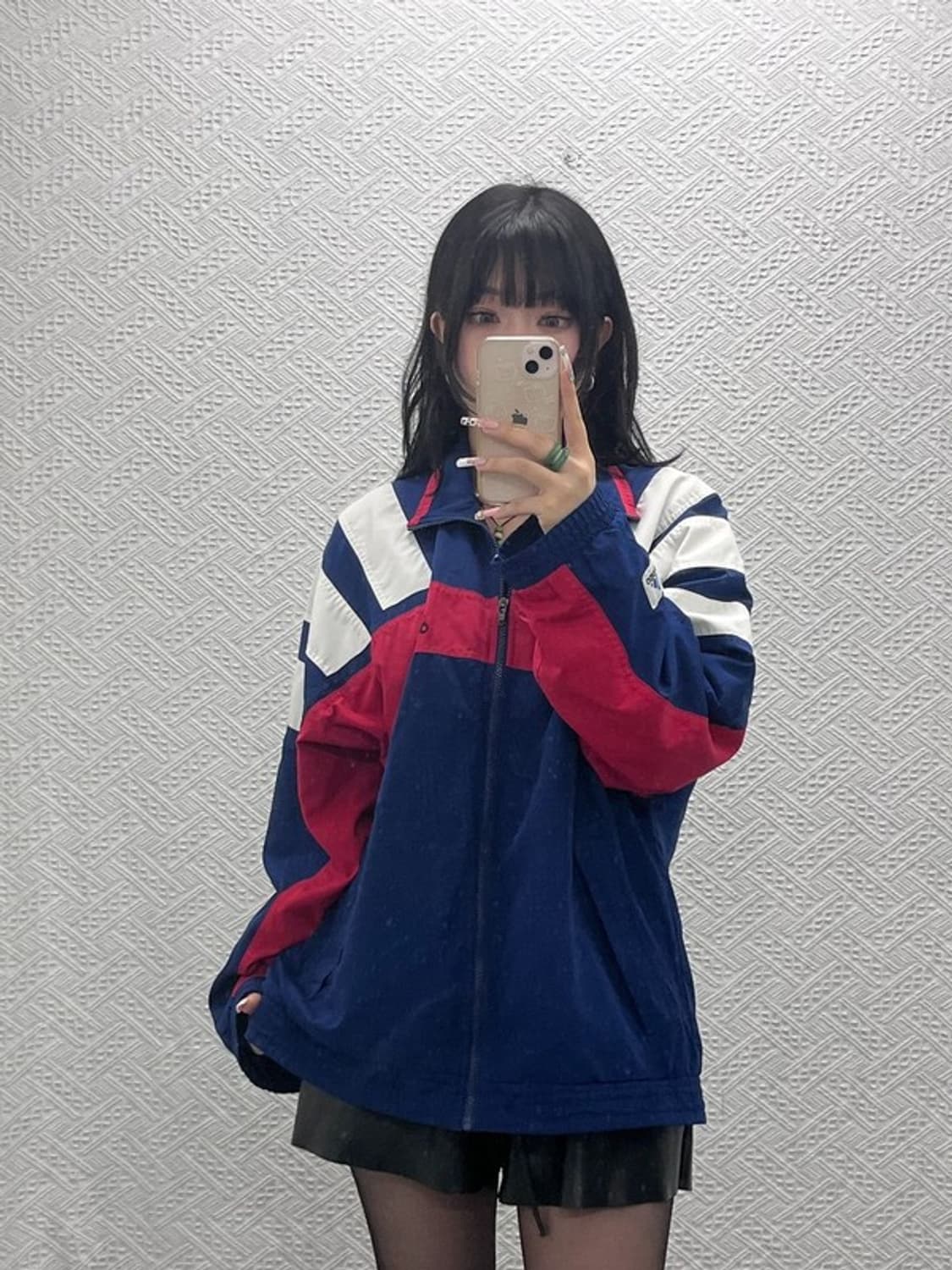 아디다스 희귀 올드스쿨 레트로 90's 바람막이 자켓 S C11509 상품이미지1
