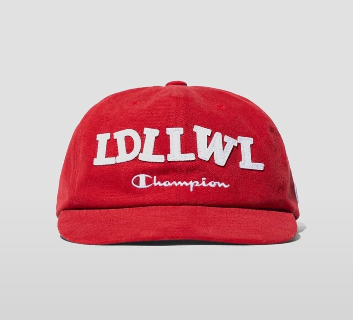 빠더너스 챔피온 콜라보 모자 레드 상품이미지2