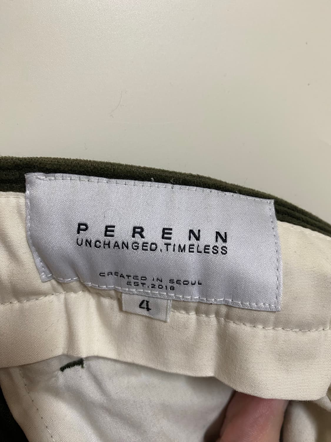 퍼렌 코듀로이팬츠 4사이즈 상품이미지3