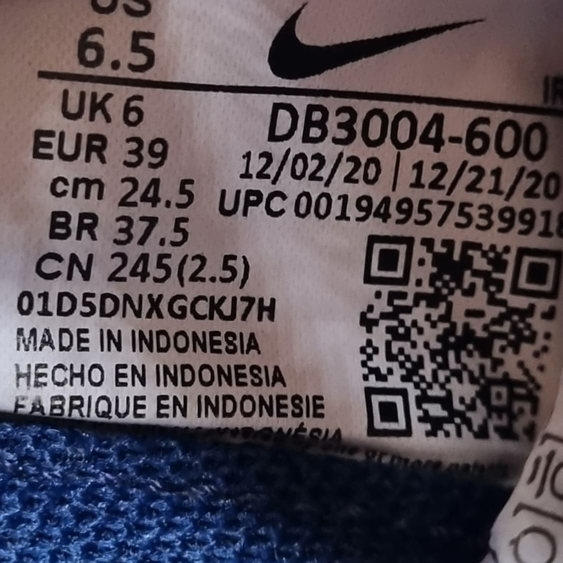 나이키 와플트레이너2 운동화245 상품이미지6