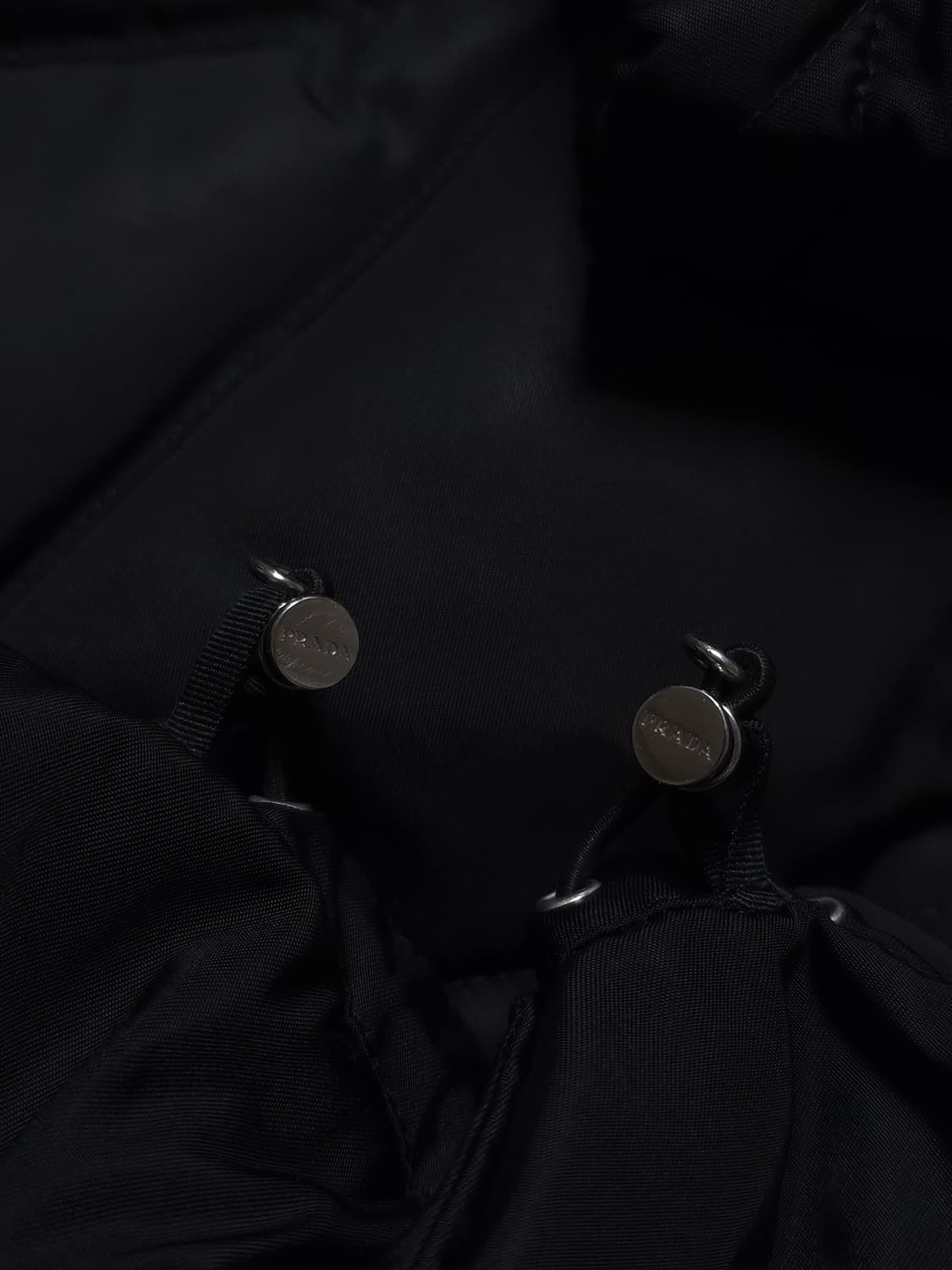 [L] 프라다 리나일론 퀄팅 패딩 블랙(SGB803) 상품이미지5