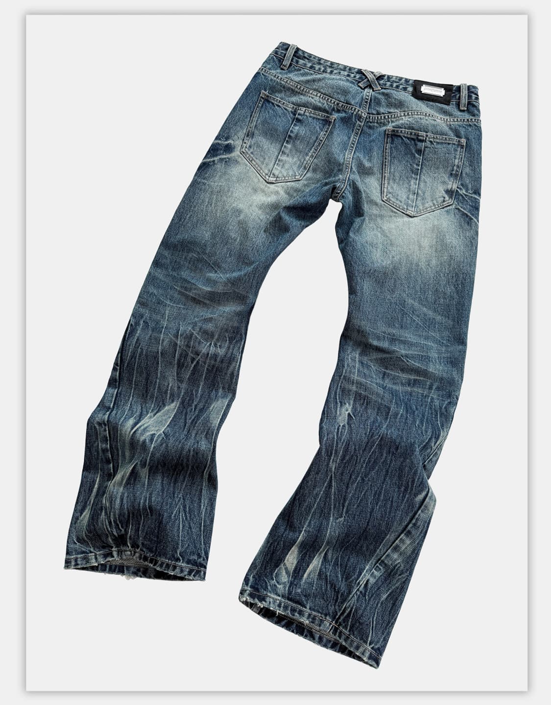 Tsunami Wave Washed Cut Denim  상품이미지5