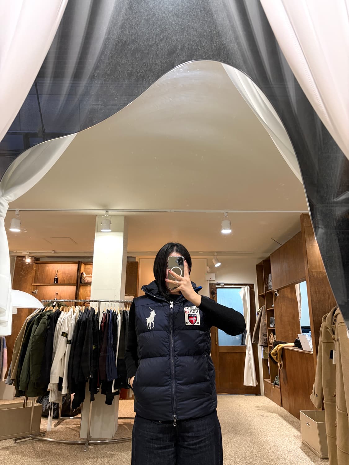 폴로 랄프로렌 빅포니 노르웨이 패딩 베스트 상품이미지2