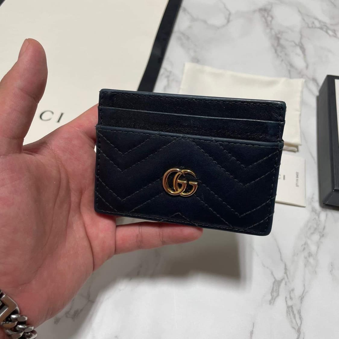 구찌 마몬트 카드지갑  상품이미지1