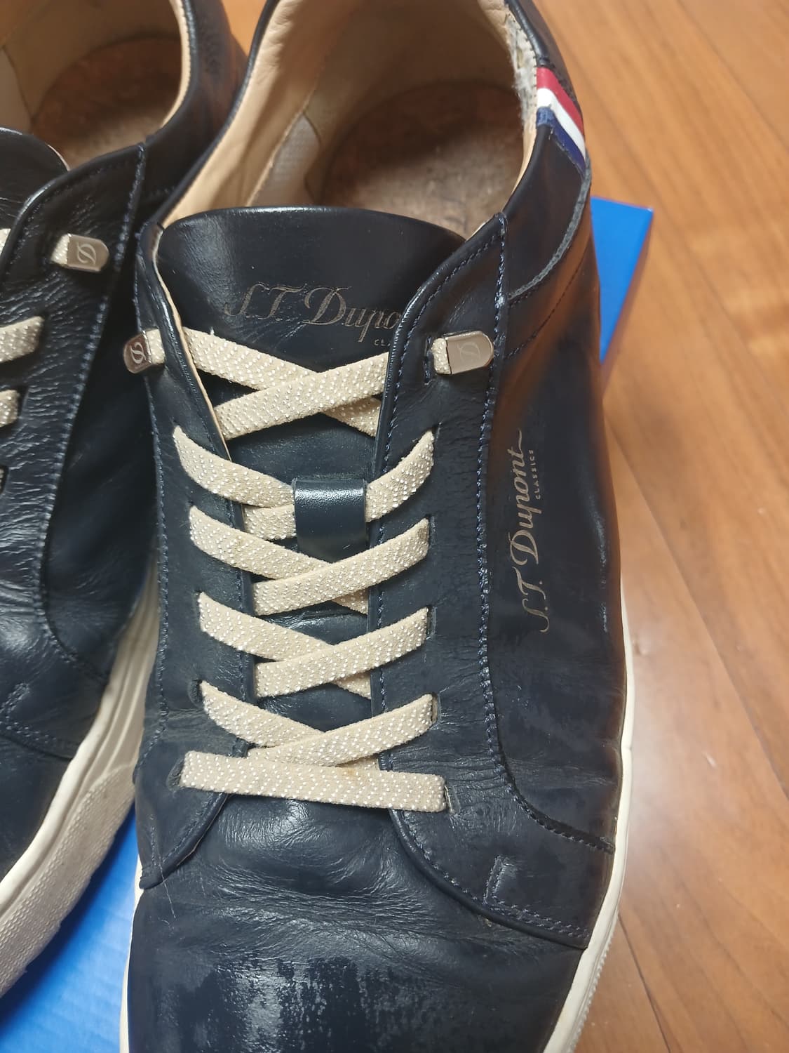 듀퐁 스니커즈 네이비 44(275) 상품이미지8