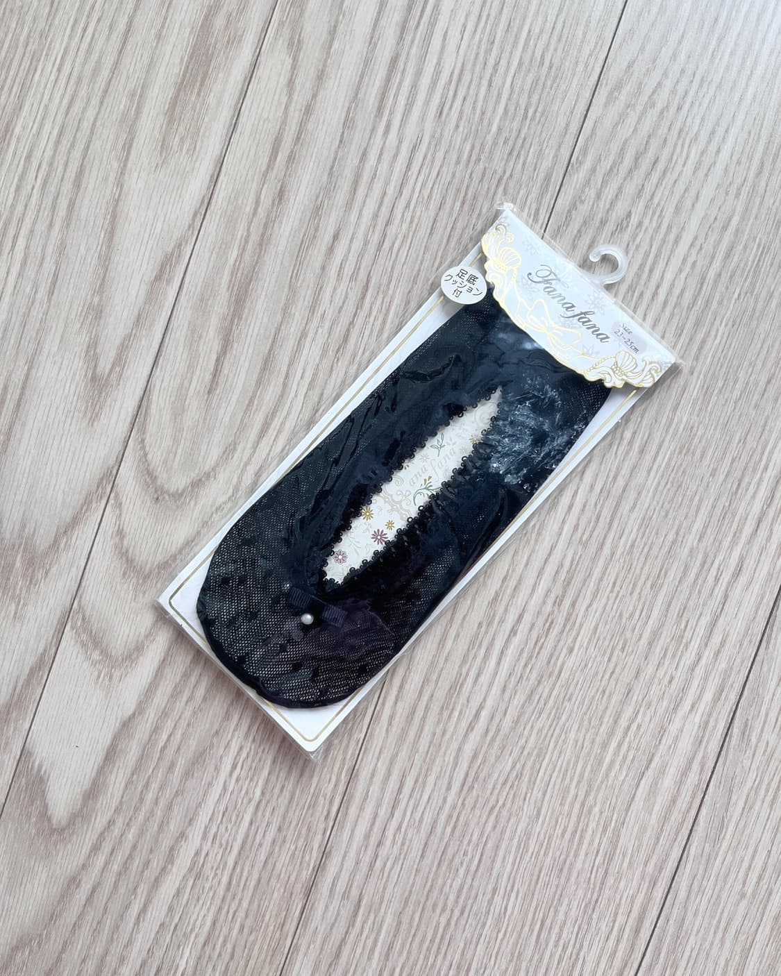 블랙 레이스 도트 덧신 양말 상품이미지4