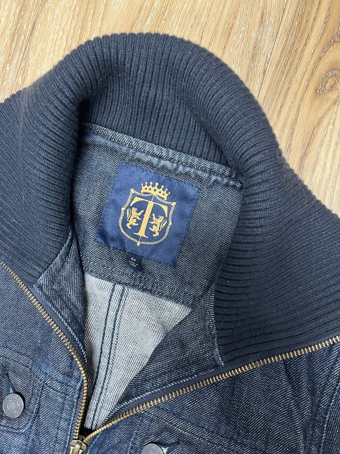 Tabolts 숄카라 데님 자켓 상품이미지2