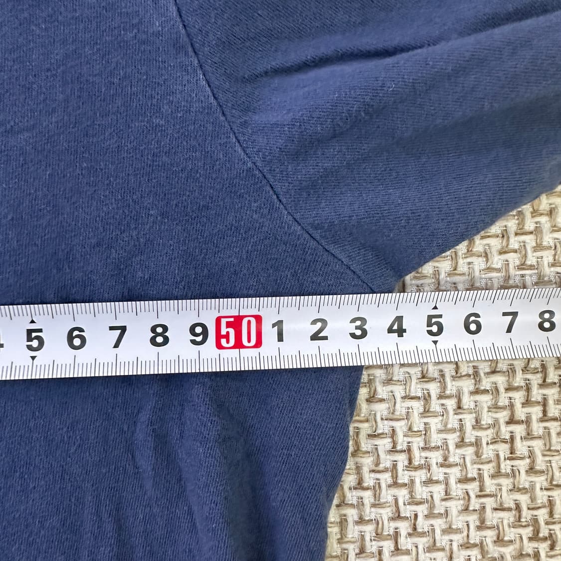 L 나이키 네이비 반팔 티셔츠 0327D 상품이미지6