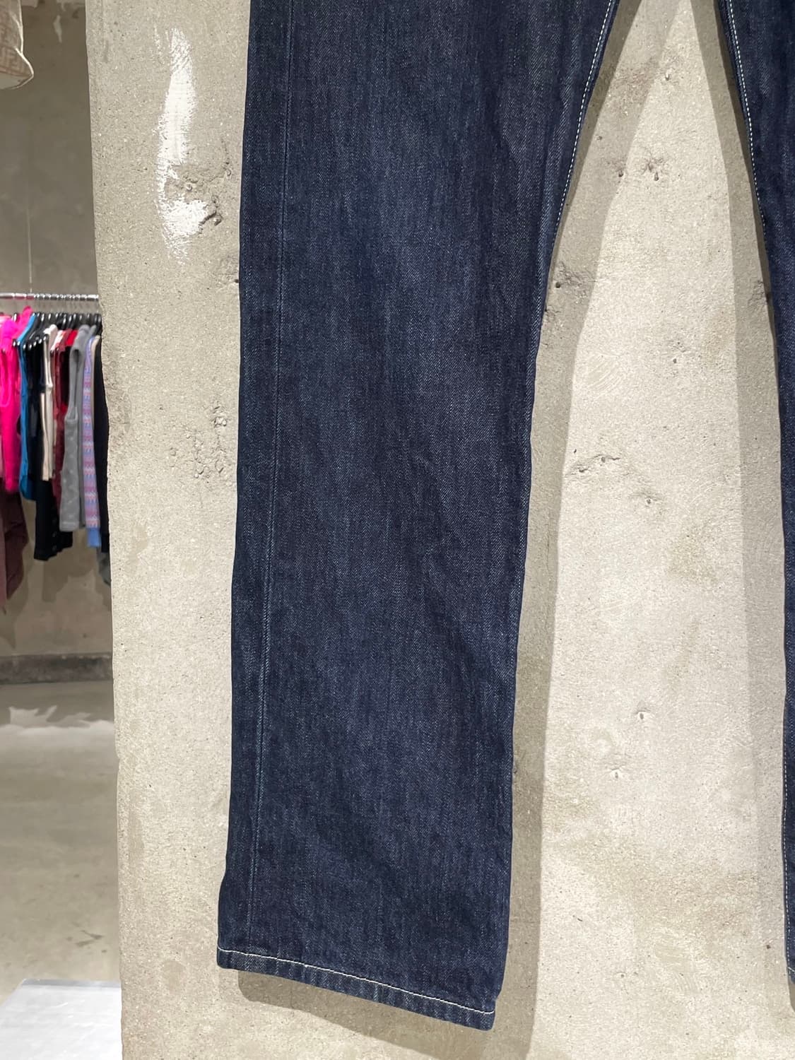 리바이스 501XX 레드탭 진청 백 플랩포켓 스트레이트 데님 팬츠 상품이미지5