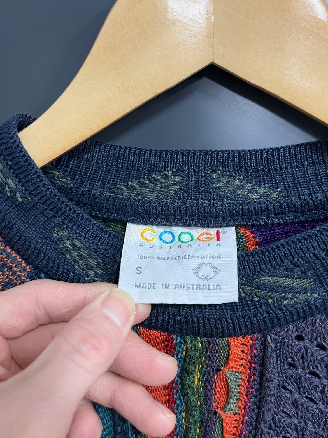 Coogi 쿠지 케이블 꽈배기 빈티지 니트 상품이미지4