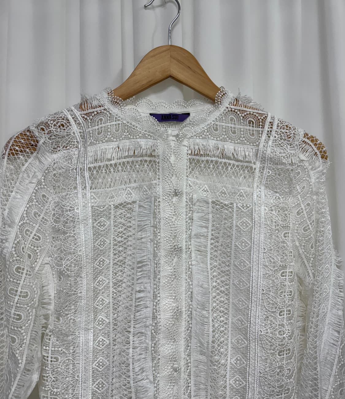 안나수이 레이스 블라우스 상품이미지1