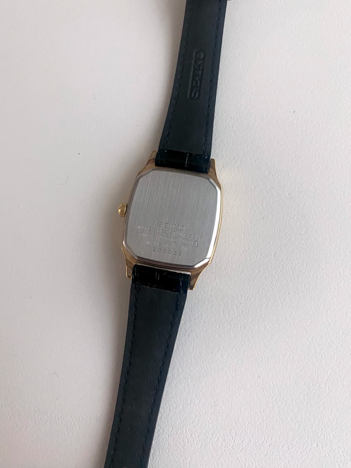 Seiko 스퀘어 골드 상품이미지4