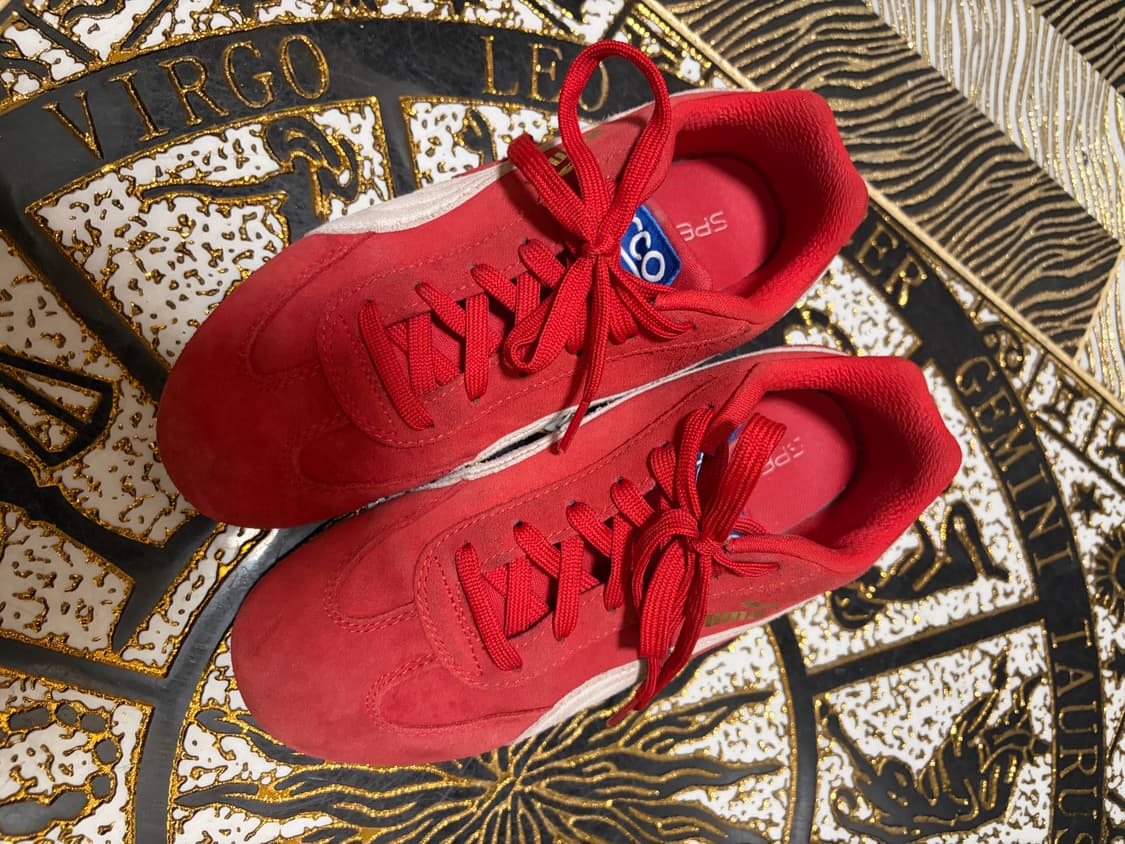 푸마 스피드캣 OG 스파르코 리본 레드 화이트 240 상품이미지2