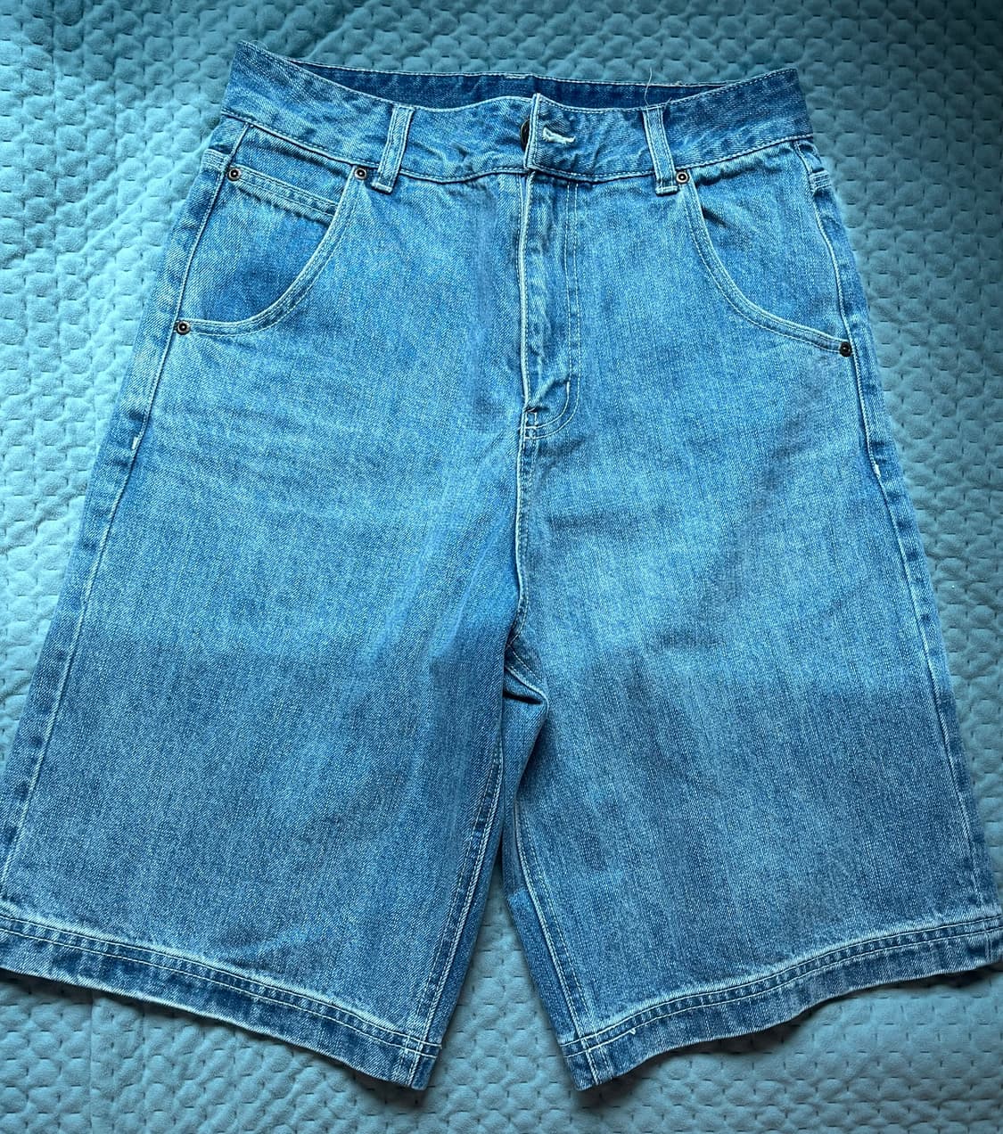 디키즈 워시드 데님 버뮤다 팬츠 Light Blue 상품이미지4