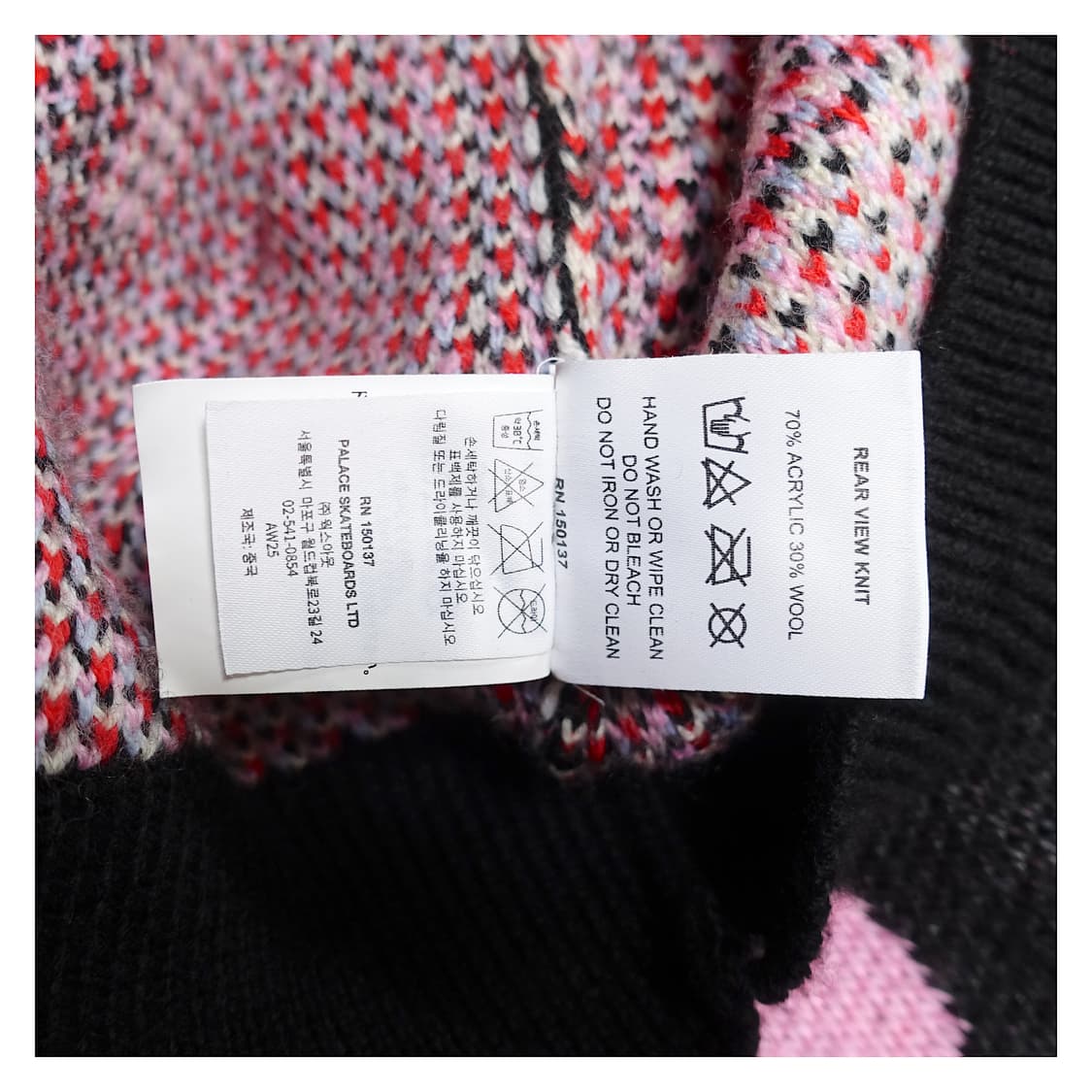 [L] PALACE 팔라스 레어뷰 니트 25FW 상품이미지9