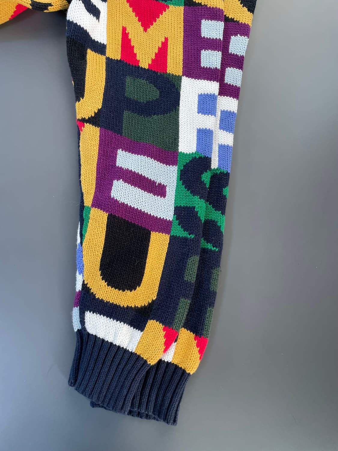 [S] 슈프림 빅레터스 멀티컬러 스웨터 니트 상품이미지6