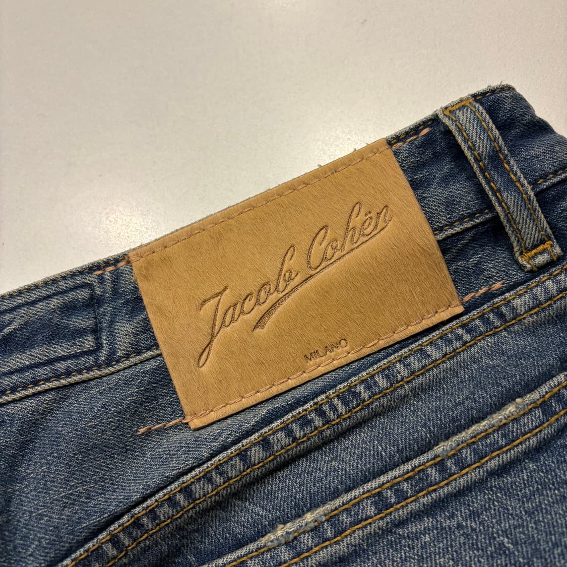 [32] 제이콥코헨 데님 청바지 데미지진 신형 큐알 D184 상품이미지5