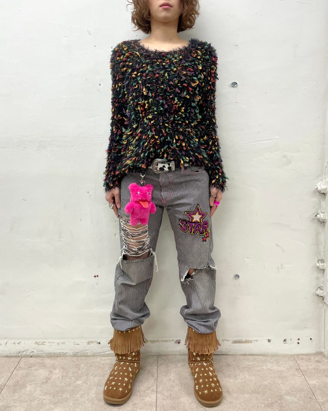 Multi-fur knitwear  상품이미지5