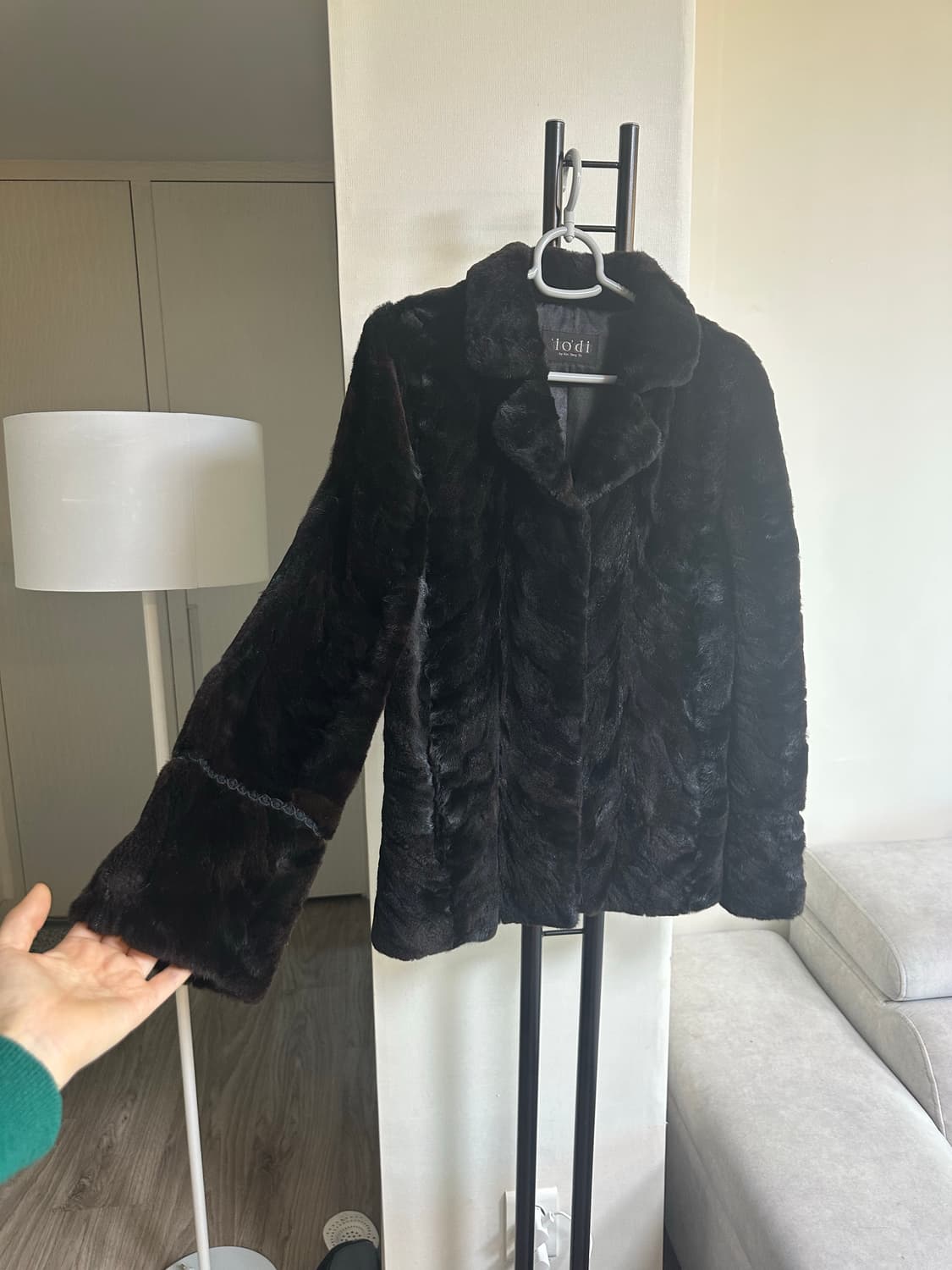 iodi 이오디 김동수 리얼  밍크자켓 -55사이즈 상품이미지4