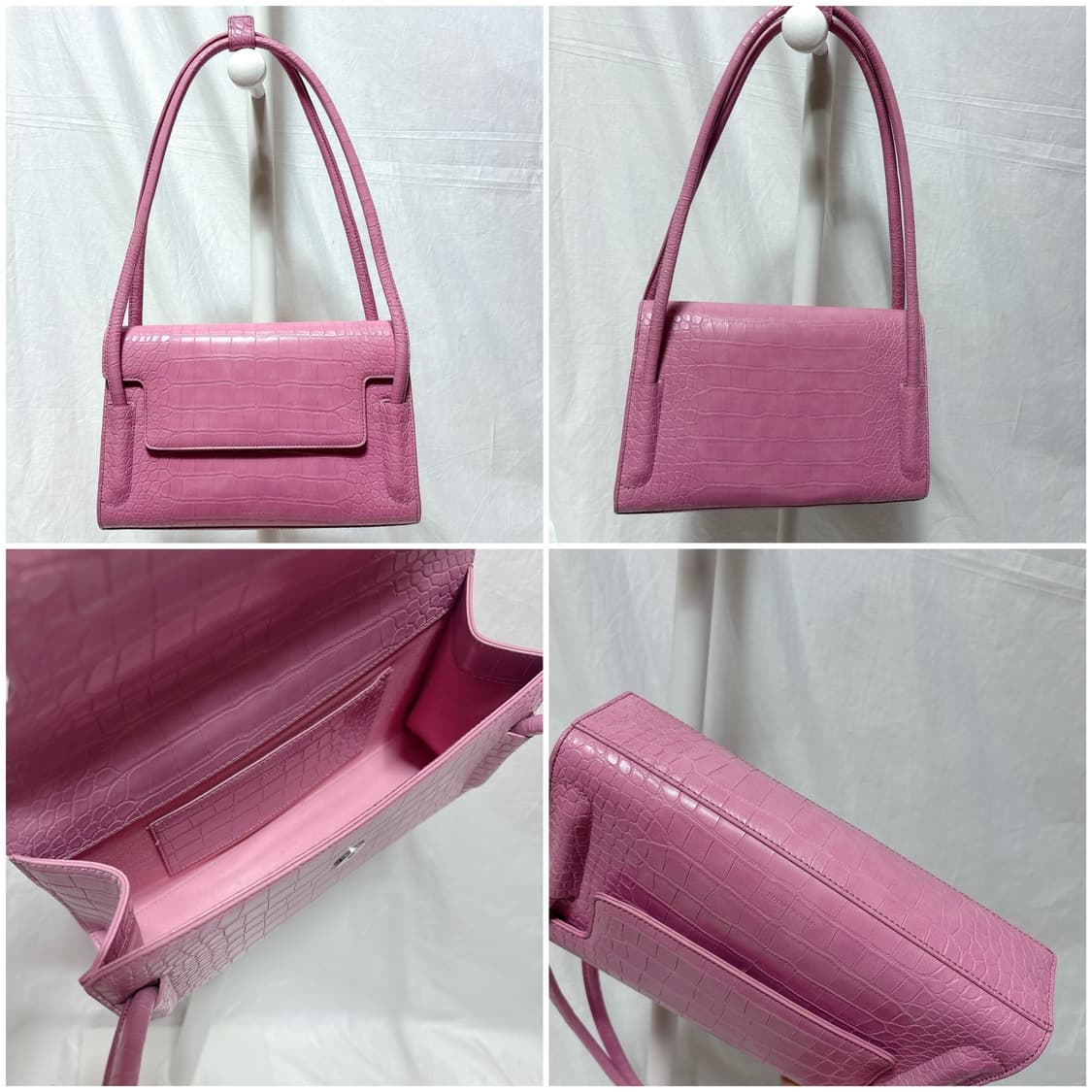 파인드카푸어 마티백26 크로커 더스티핑크 상품이미지1