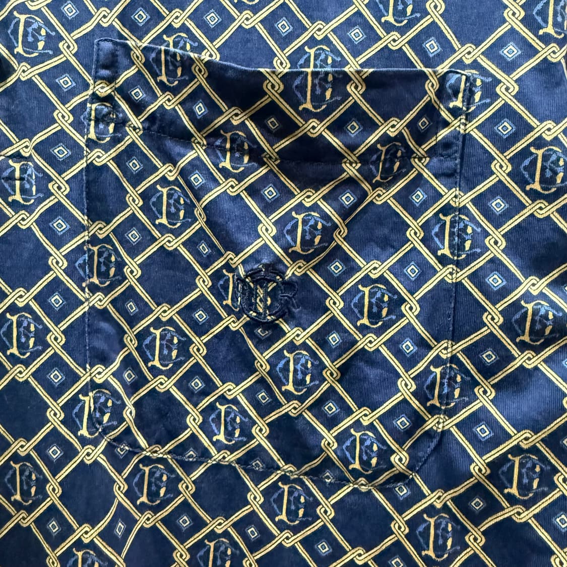 S 크리스찬 디올 90S 긴팔 카라 티셔츠 상품이미지5