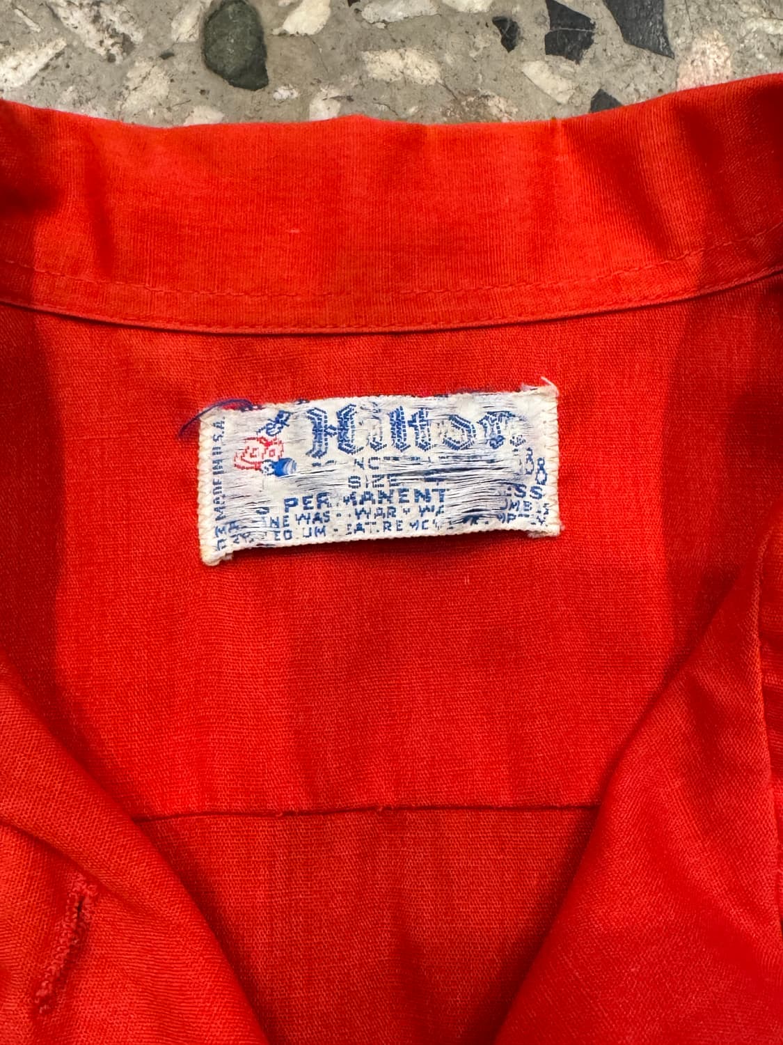 70s Hilton 볼링 셔츠 (M) 상품이미지5