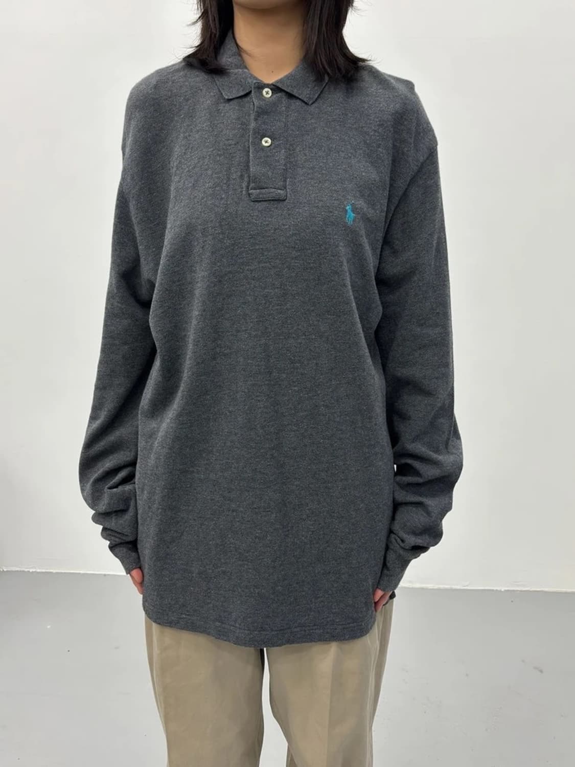 Polo Ralph Lauren Gray Long Sleeve  상품이미지1