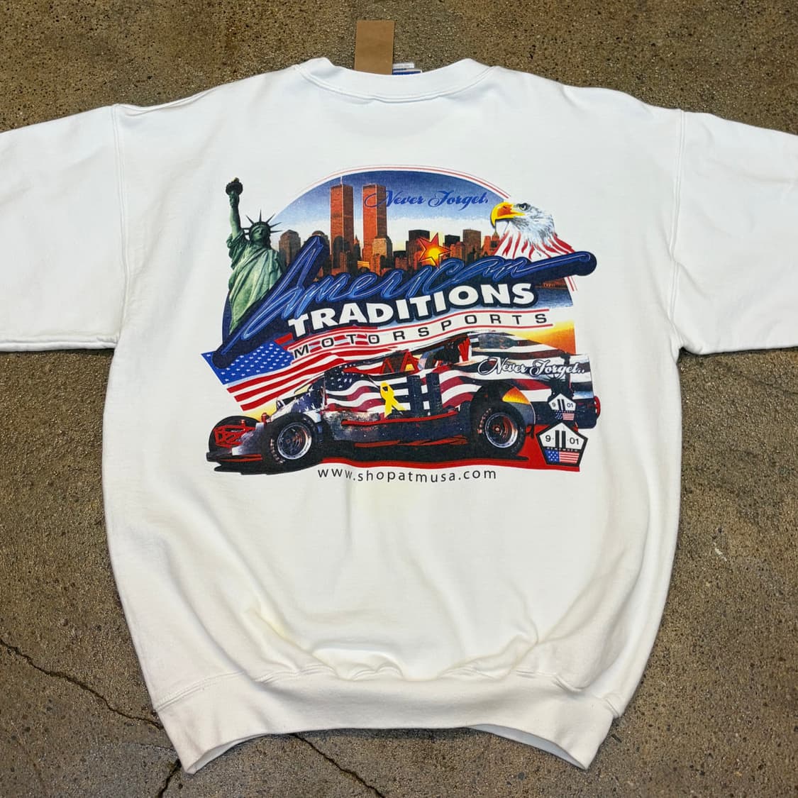 90s USA 모터스포츠 미국 빈티지 헤인즈 맨투맨 상품이미지1