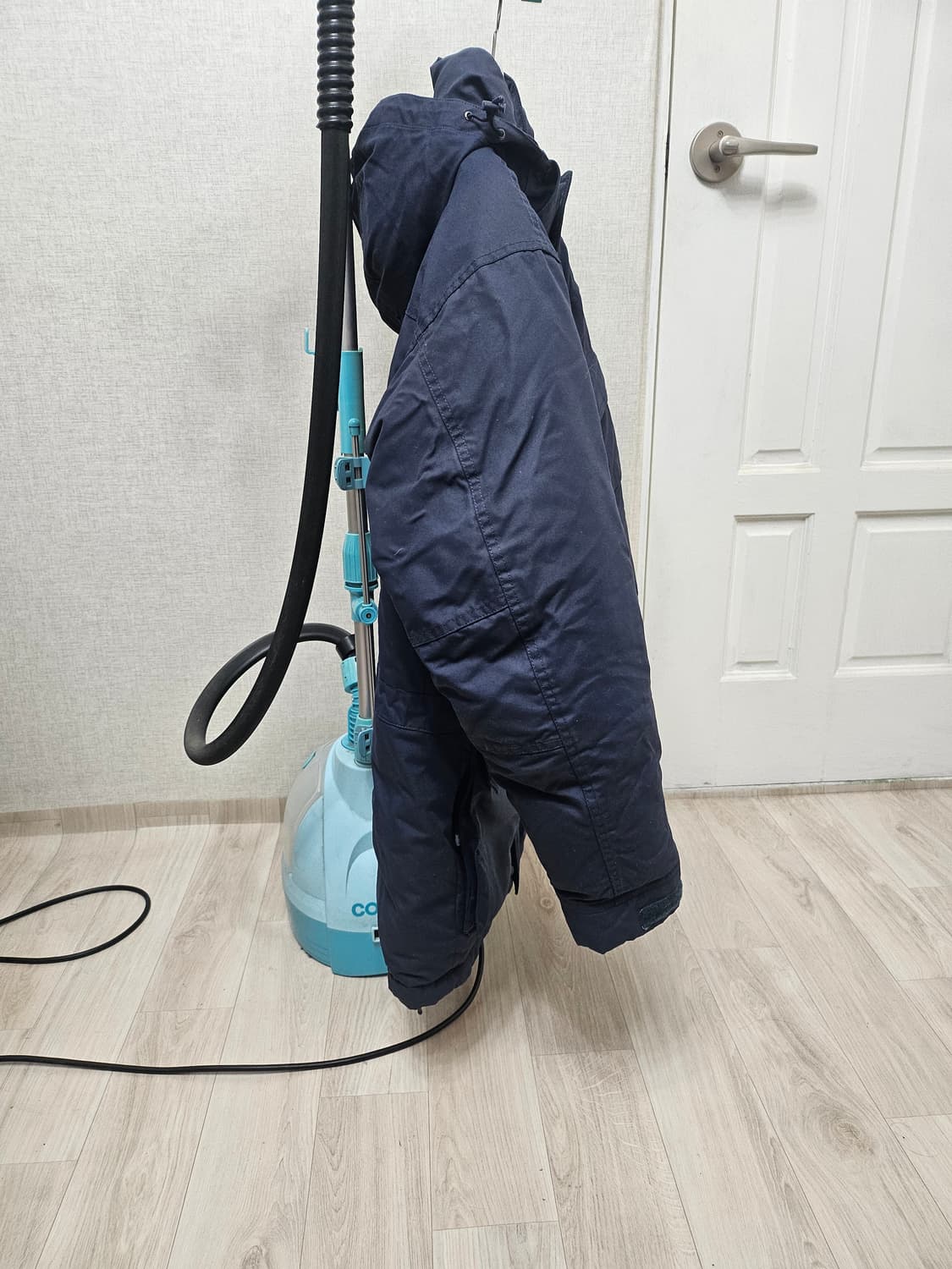 (90~95)S ☆초대장급☆노스페이스 이켈루이트 [네이비]해비구스다운패딩 상품이미지7