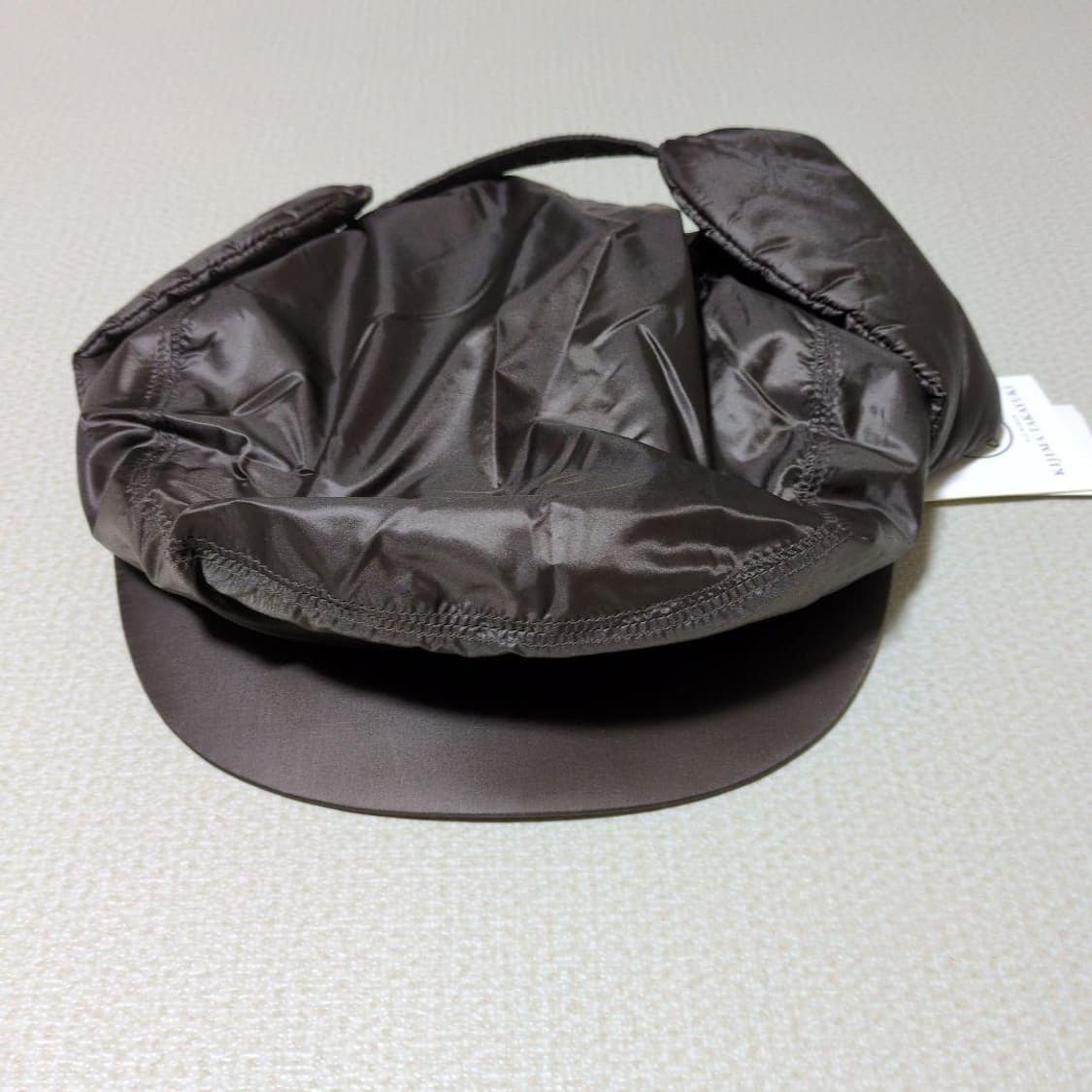 키지마타카유키 브라운 이어플랩 캡 상품이미지2