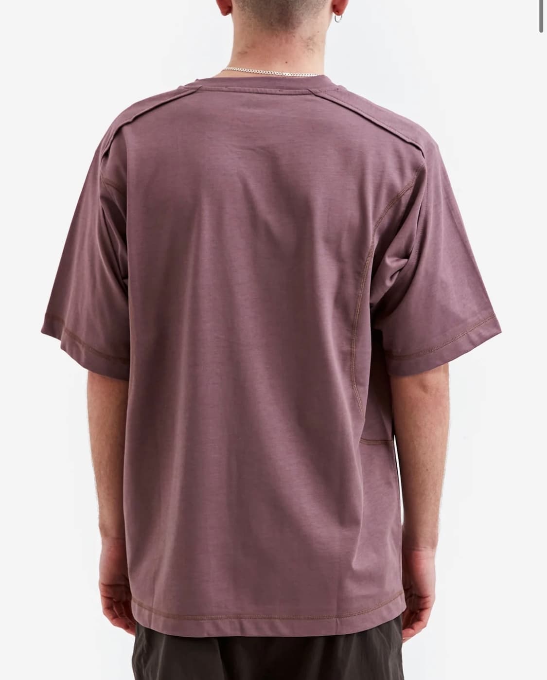 (새상품) AFFXWRKS Dual Sleeve T-shirt 퍼플 L 상품이미지4