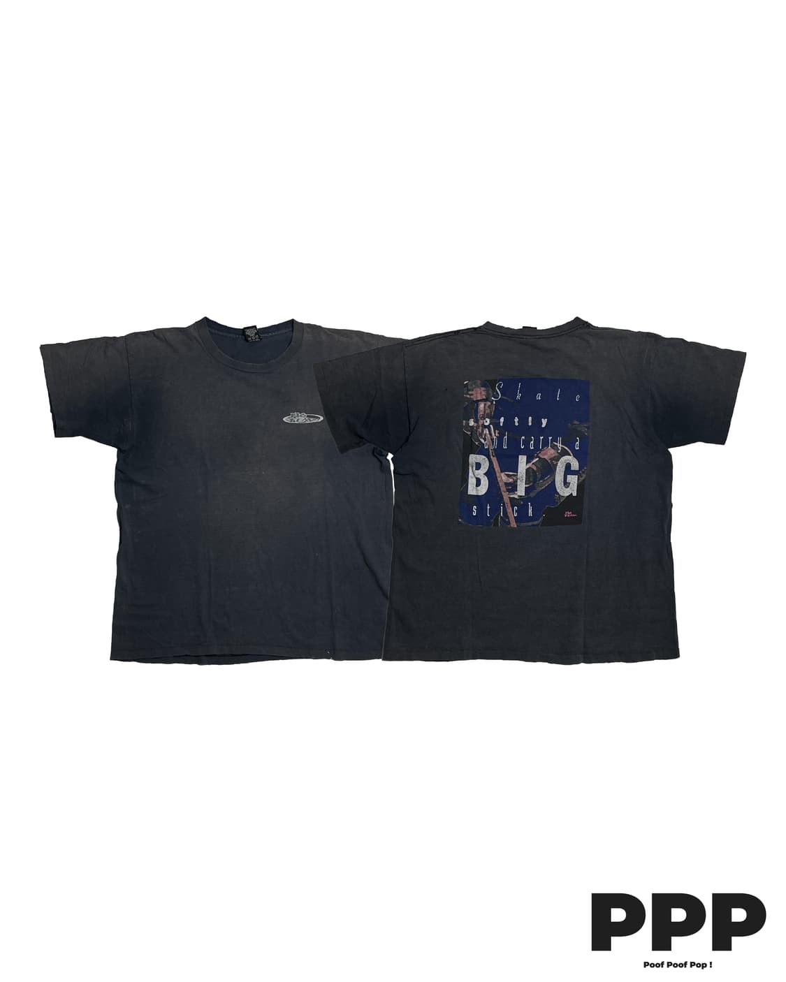 90’s No Fear 스케이트 슬로건 티셔츠 상품이미지2