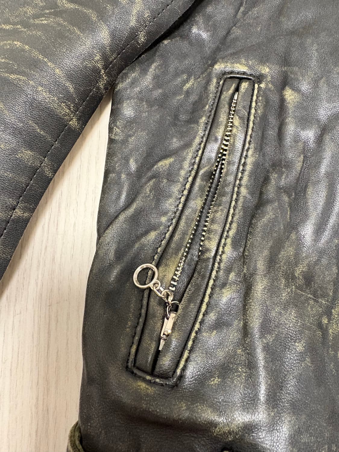 언더커버 undercover 양가죽 라이더자켓 여자사이즈 상품이미지5