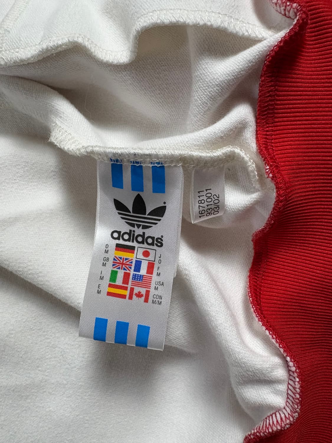 Adidas Japan 아디다스 4대 대장급 일장기 져지 M 상품이미지7