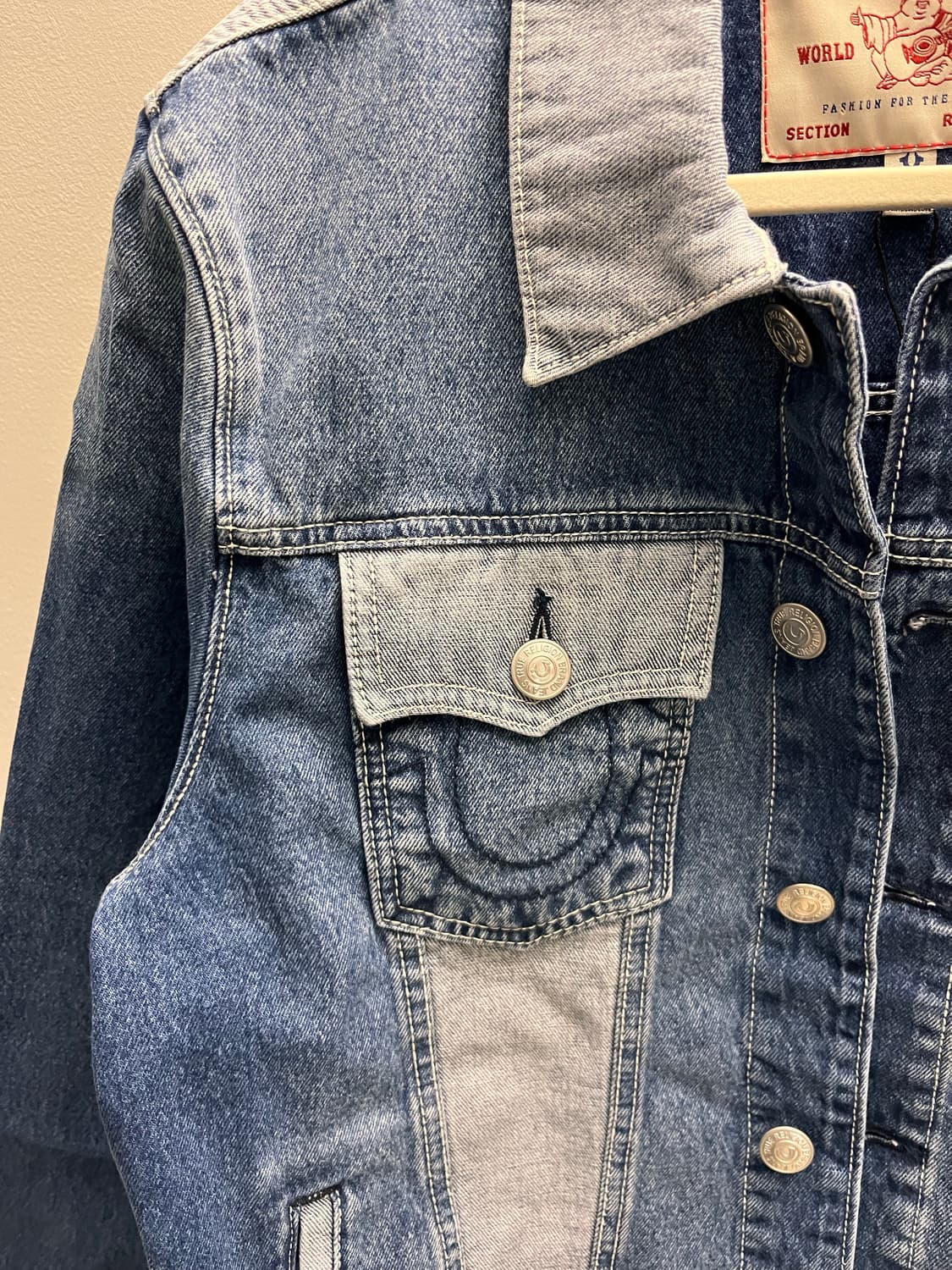 [새상품/미국] 트루릴리전 투톤 데님 자켓 M (리버스트러커700781) 상품이미지5