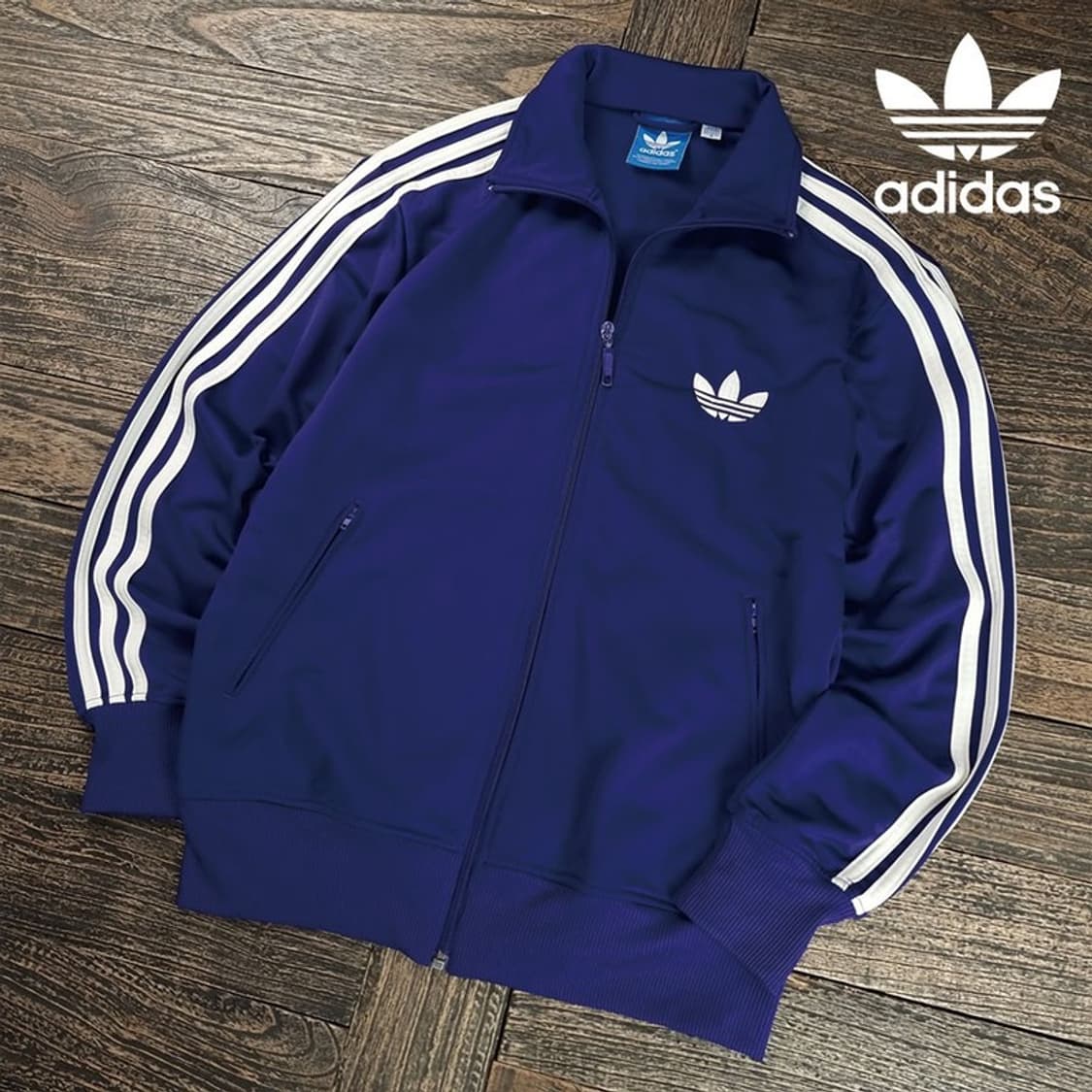 [아디다스] 파이어버드 져지 트랙탑 집업 자켓 퍼플 M20004 상품이미지1