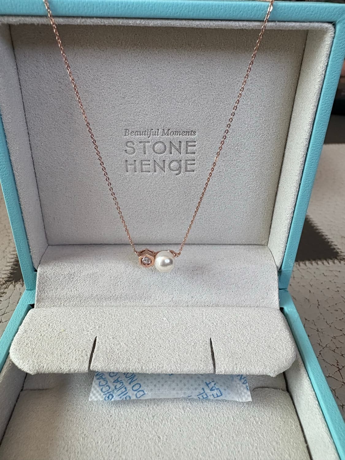 스톤헨지 14k 진주 목걸이 (새상품) 상품이미지1