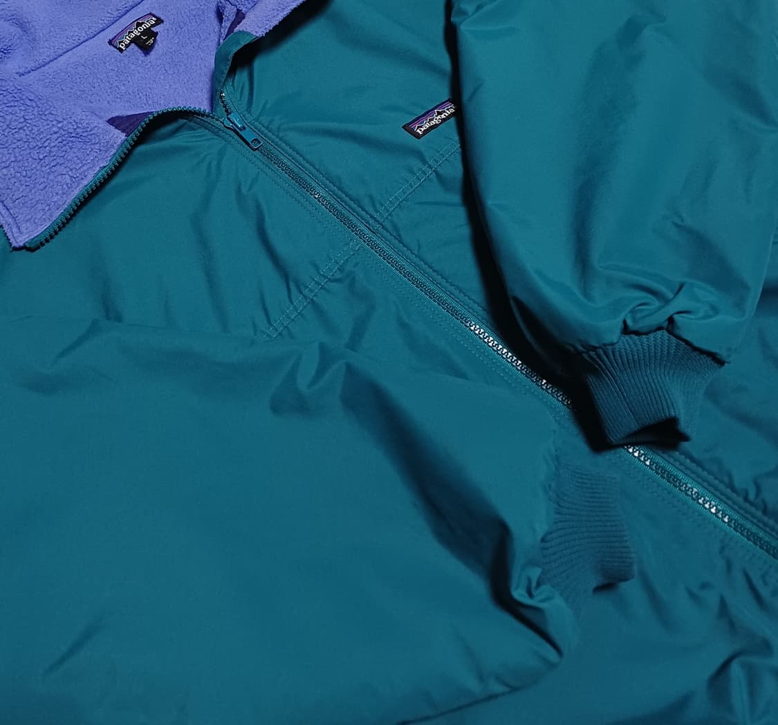 🇺🇸 [L] 파타고니아 쉘드 신칠라 봄버 자켓 틸 / 퍼플 블루 상품이미지7