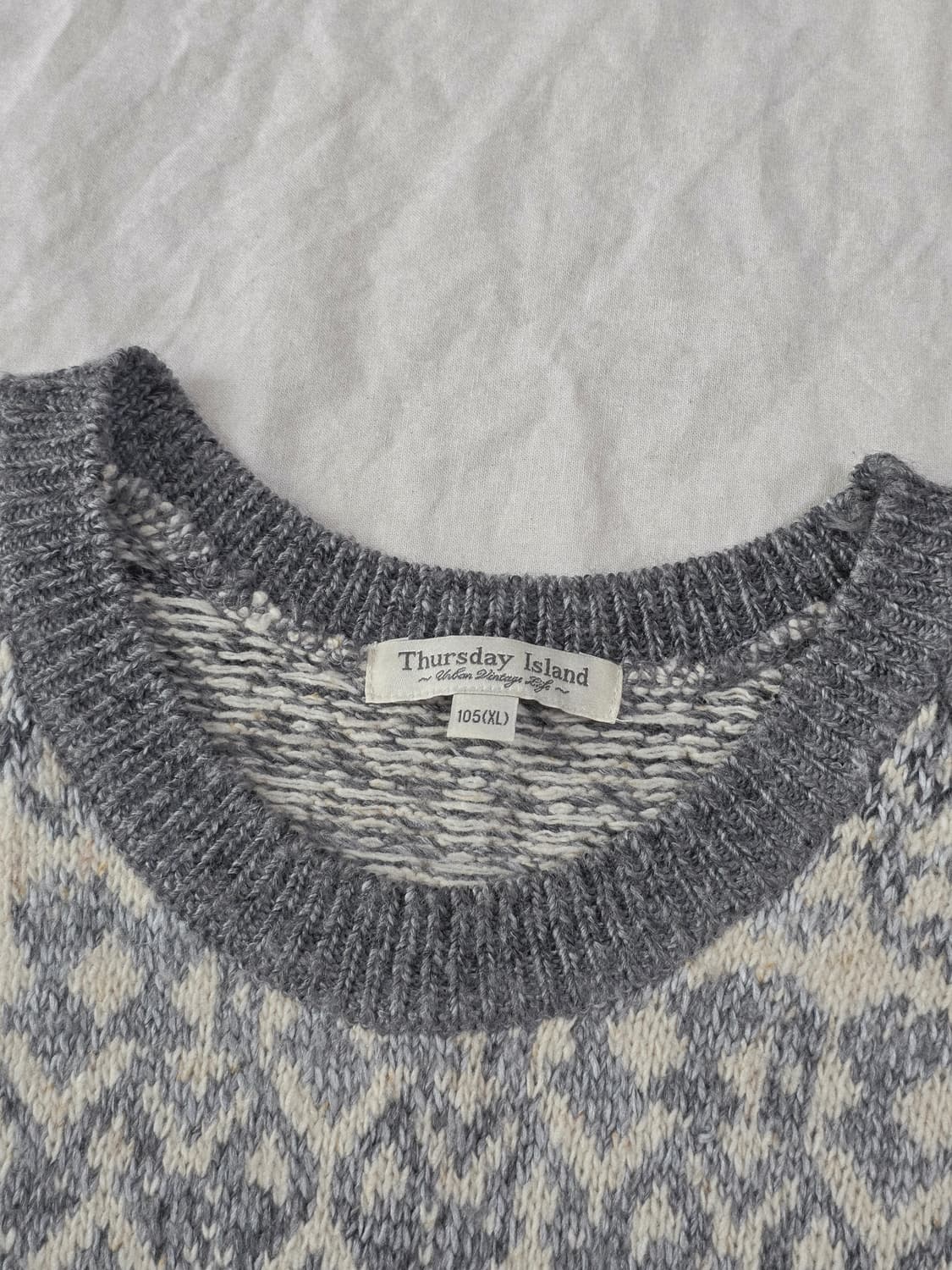 Thursday Island 써스데이아일랜드 노르딕 패턴 니트 상품이미지3