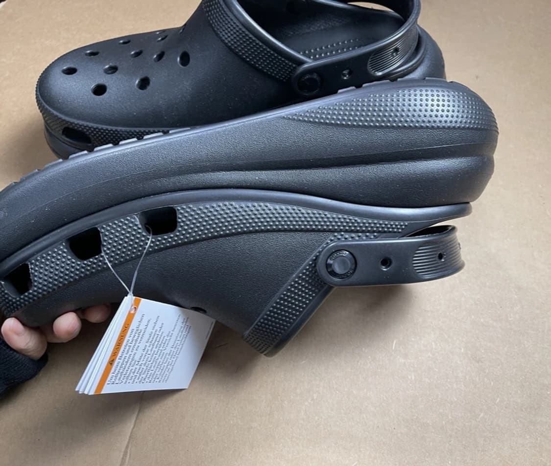 매장정품)) 클래식 크러쉬 클로그 블랙 207521-001 / 남녀공용 상품이미지4