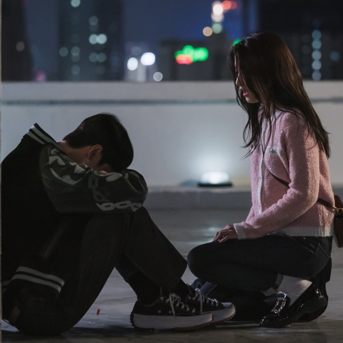 마쥬 루렉스 가디건 핑크 상품이미지3