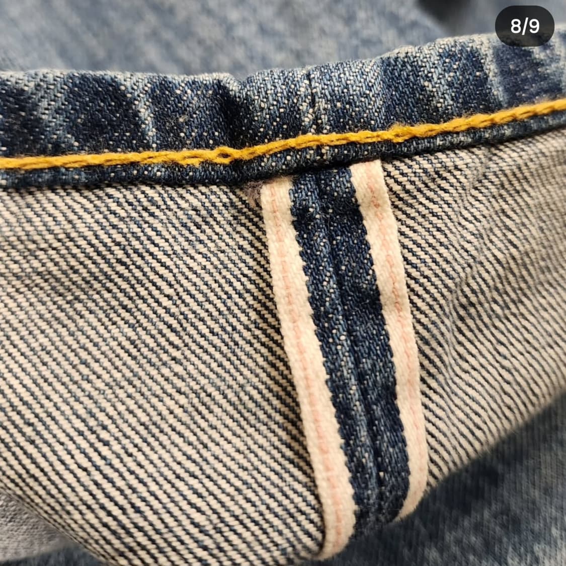 RRL 슬림스트레이트 더티진 상품이미지7