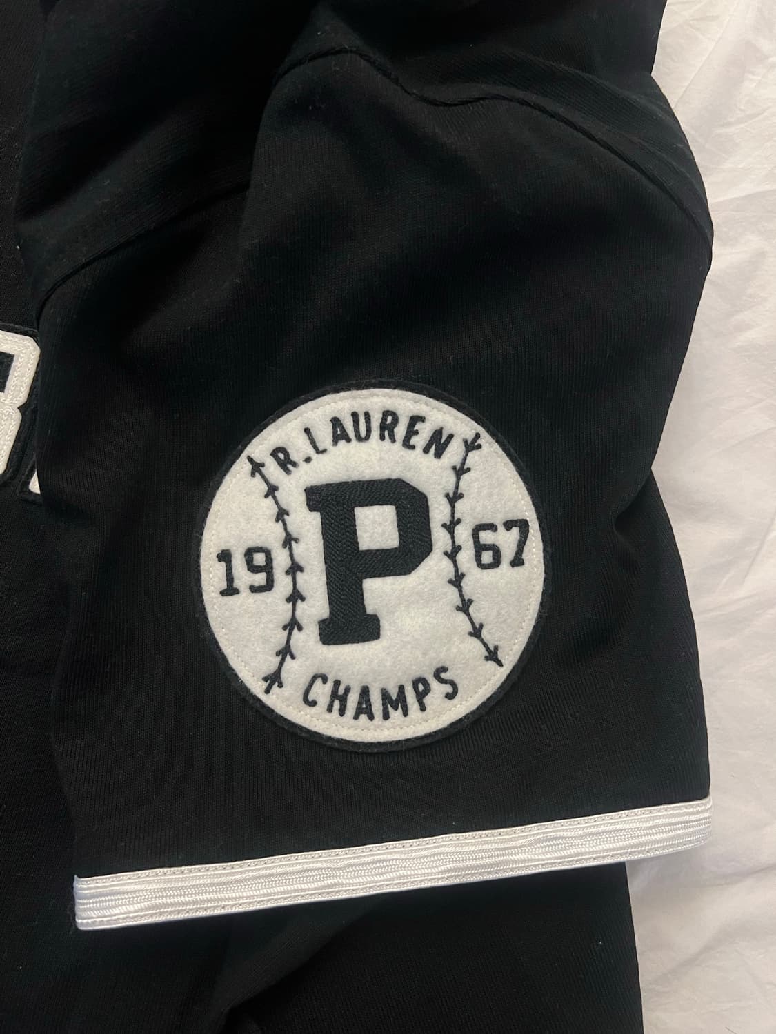 [택체새제품] 폴로 베이스볼 저지 / 블랙 / M 상품이미지9