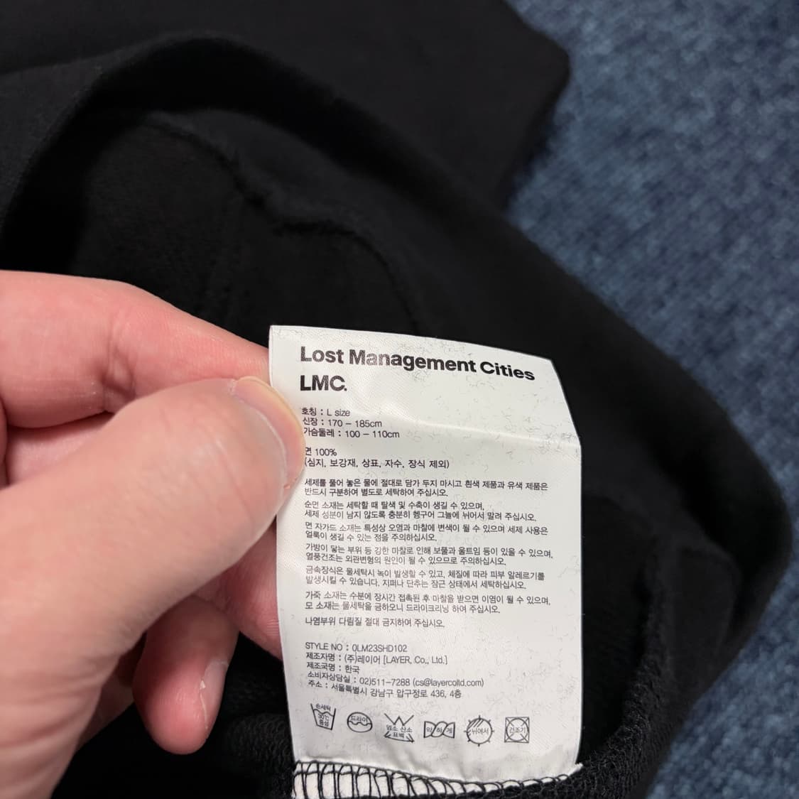 LMC 빈티지 로고 후드티 상품이미지5